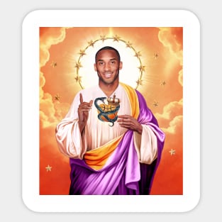 Saint Kobe Bryant Sticker